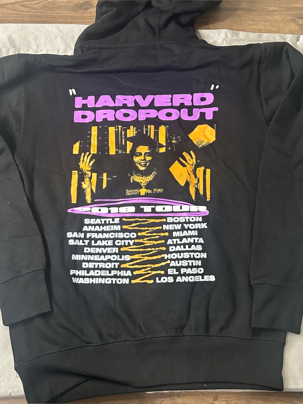 Lil Pump's 2019 "Harverd Dropout" tour
Hoodie